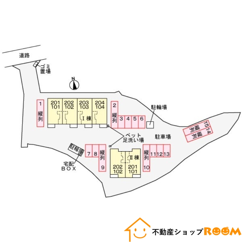 【八女郡広川町大字新代のアパートのその他】