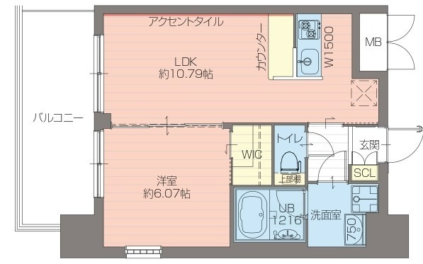 プレジオ御幣島の間取り