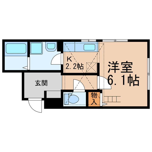 ファルダ不二ヶ丘の間取り