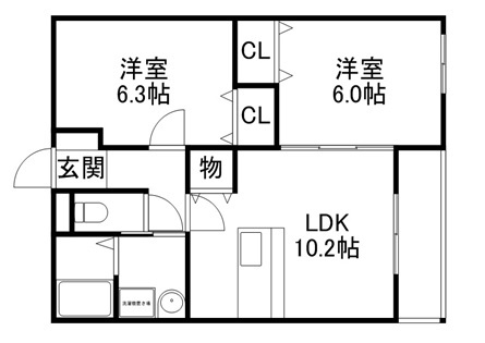 フォレストの間取り