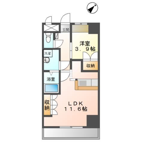 ｆｏｒｅｓｔ　ｖｉｅｗ泉の間取り