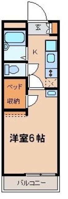 レオパレスボナール S Yの間取り写真