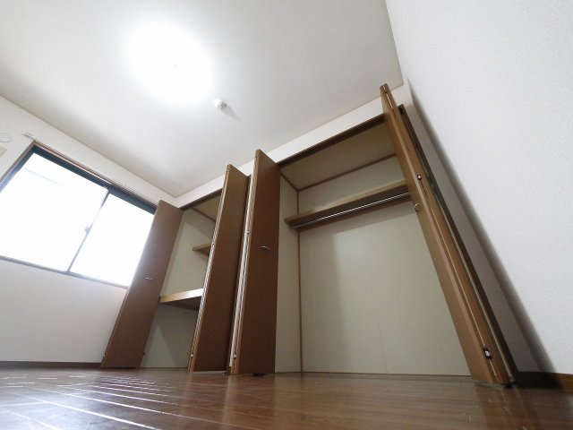 収納　大きなスペースがあり、収納には困りません