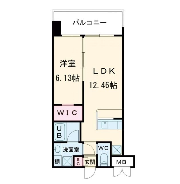 プレジオ御幣島ASIANの間取り