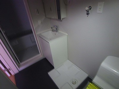 洗面設備　同仕様別部屋
