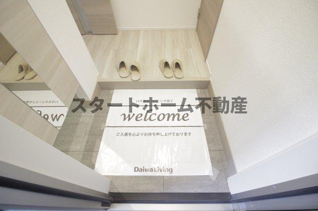 玄関　ゆったりとした玄関です