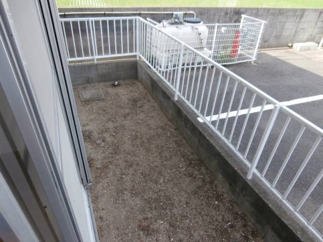 バルコニー　庭