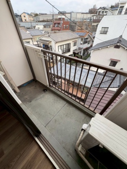 バルコニー　※別部屋の写真です