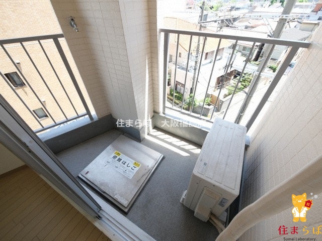 バルコニー　日常使いを想像しながら