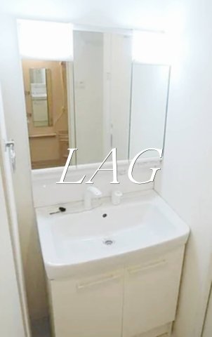洗面設備　洗面台です。