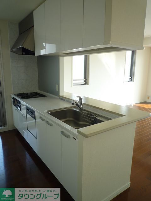 キッチン　Eタイプ2010年2月撮影 同タイプ208号室の写真です。
