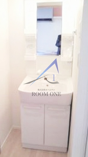 洗面設備　洗面台です。