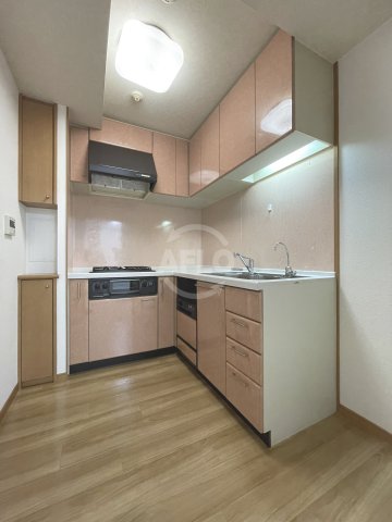 キッチン　ビューネなんば　L字型キッチン