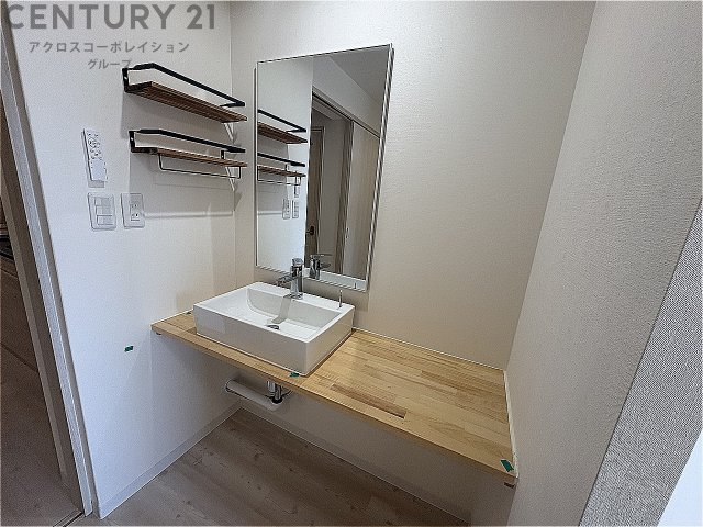 洗面設備　独立洗面台付き♪