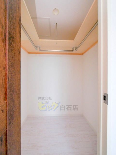 収納　広々ウォークインクローゼット完備しています♪