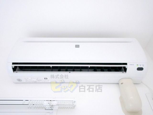 その他設備　夏も快適なエアコン完備しています♪