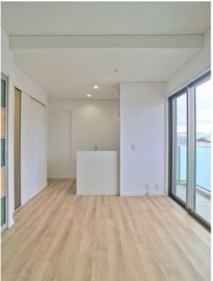 居室・リビング　カウンターキッチンのオシャレなお部屋です