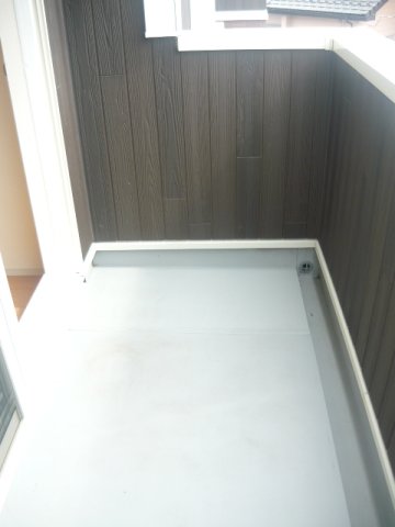 バルコニー　広々としたバルコニーです