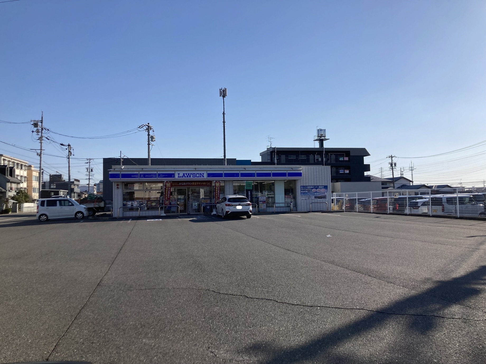 コンビニ　ローソン岐阜長森西店（コンビニ）まで380m