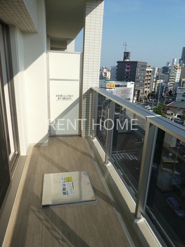 バルコニー　南向きバルコニーです