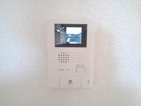 セキュリティ　カメラ付インターホン（イメージ）