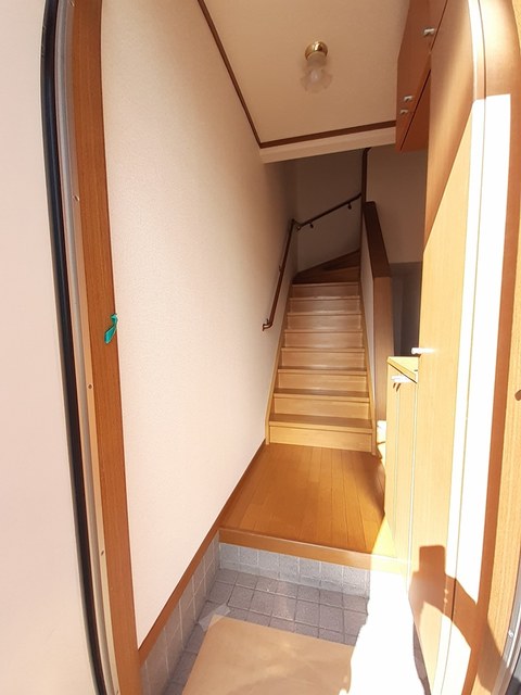 玄関　毎日通る玄関はこちらです