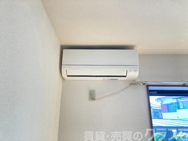 その他設備　エアコンは欠かせません♪