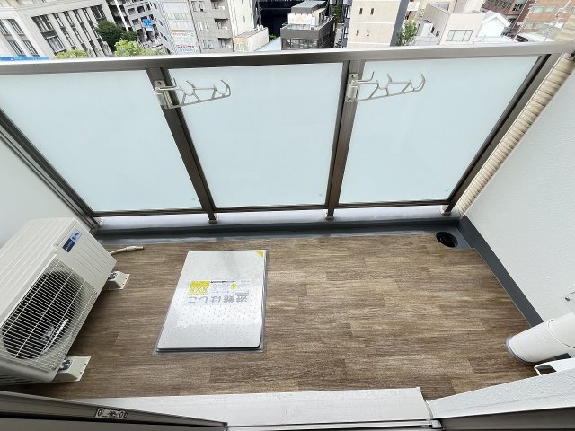 バルコニー　バルコニーがあります