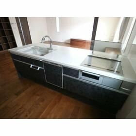 新津町399-11一戸建のキッチン写真