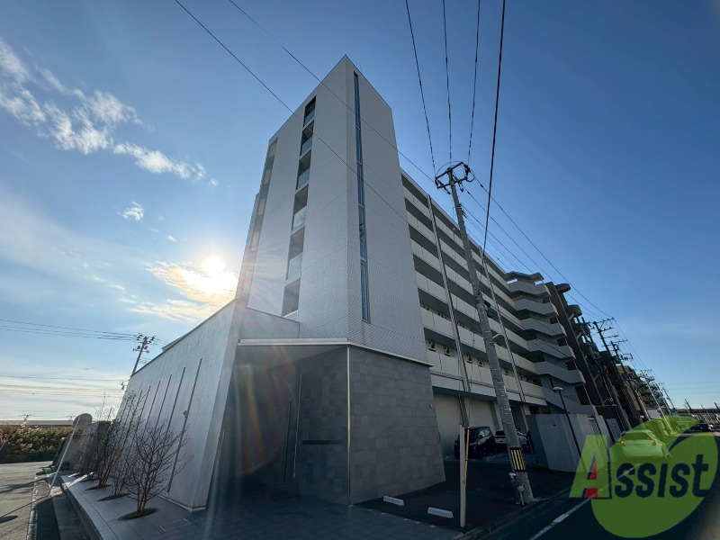建物外観　仙宮城野区新田東３丁目「コンフォート新田ＥＸＥマンション」