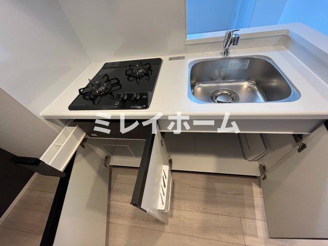キッチン　同建物内、別のお部屋の参考写真になります。