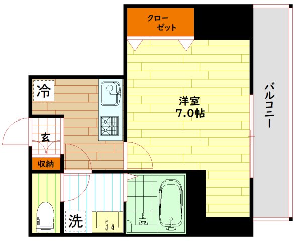 レクシア京橋DUOの間取り写真