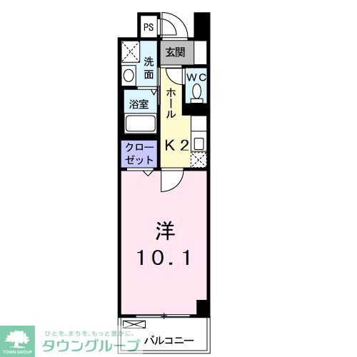 プティネージュの間取り写真
