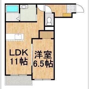 苫小牧市北栄5丁目新築APの間取り写真