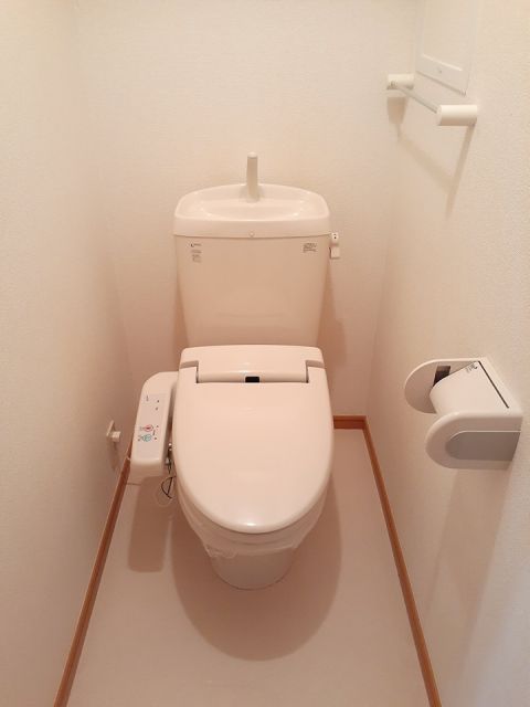 東武東上線 武蔵嵐山駅 徒歩8分 2階建 築19年のトイレ写真