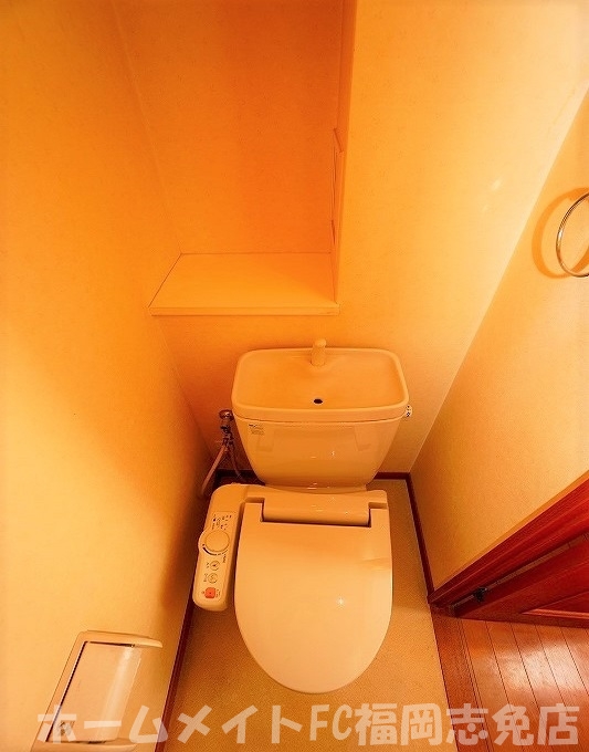 ＪＲ篠栗線 柚須駅 徒歩4分 7階建 築24年のトイレ写真