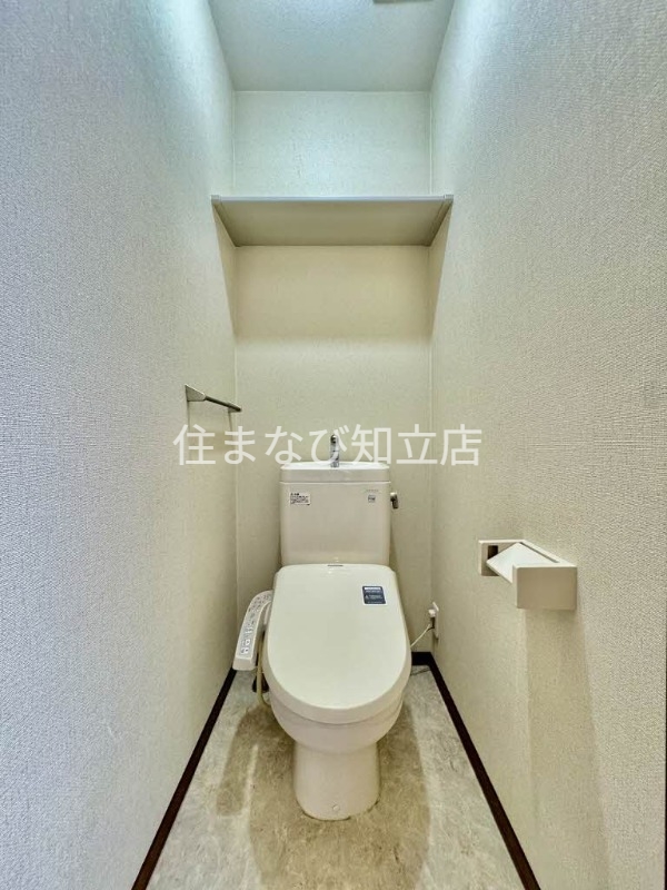 名鉄三河線 越戸駅 徒歩12分 2階建 築23年のトイレ写真