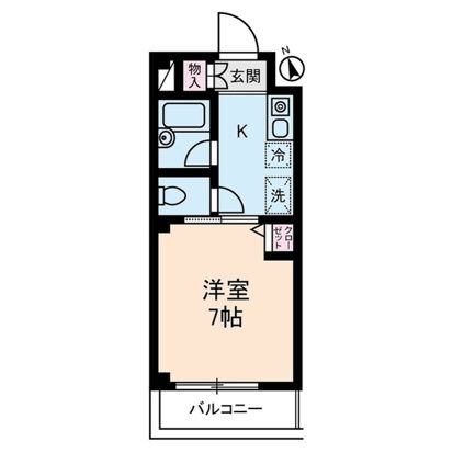 アビテコートの間取り写真
