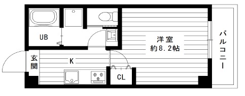 プランドールDGの間取り写真