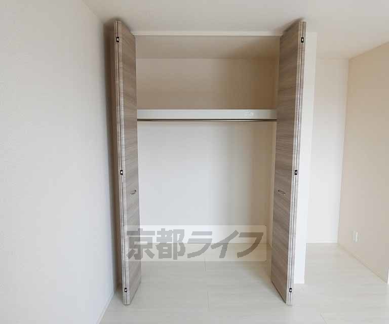 収納　大きなクローゼットですね！