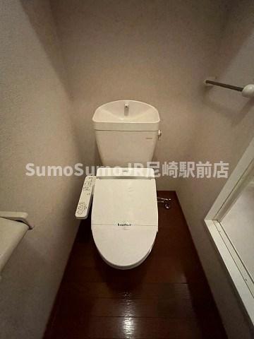 トイレ　ゆったりとした空間のトイレです