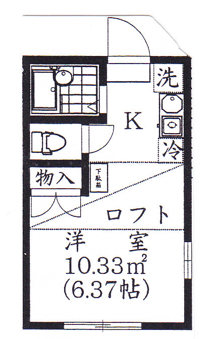 パレットハイツの間取り