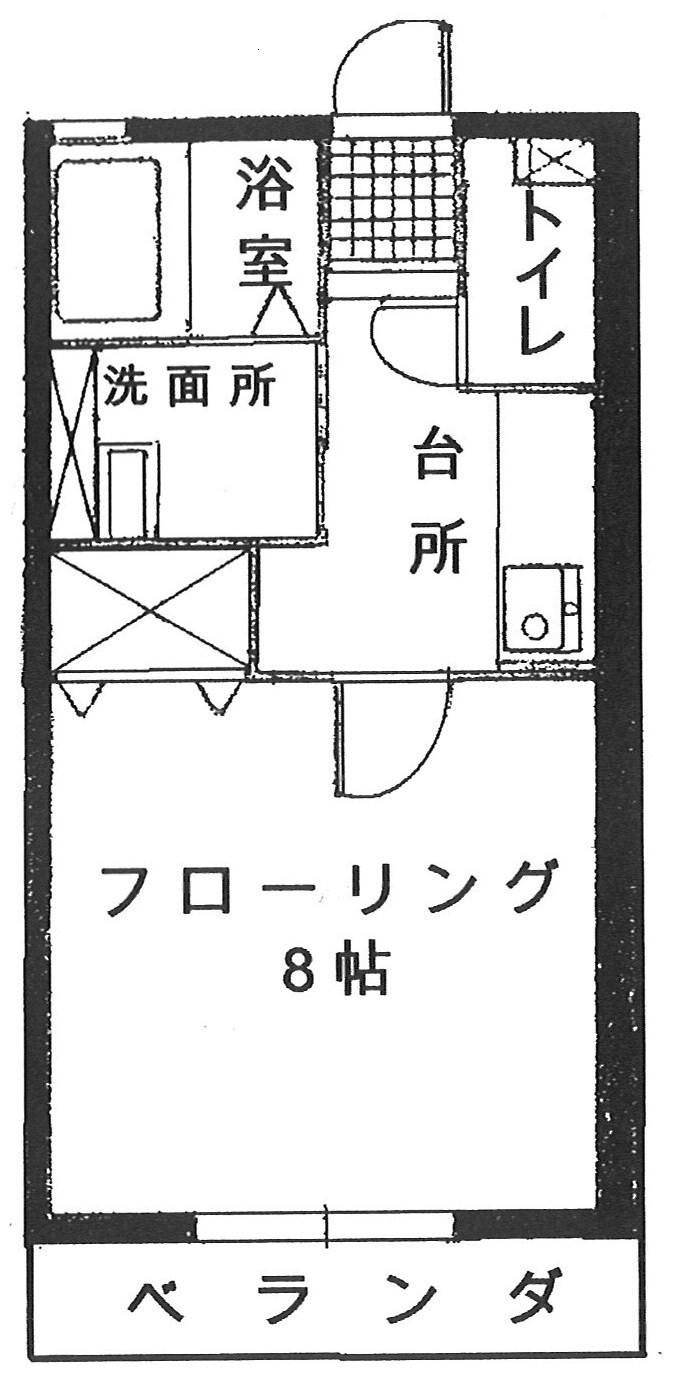 ラディカルIの間取り