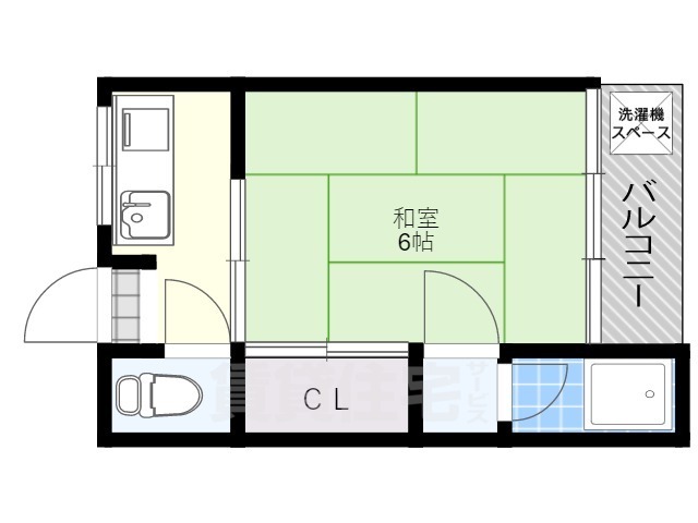 遠藤マンションの間取り