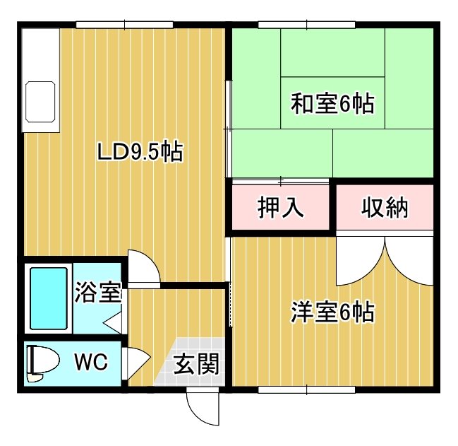 中澤マンションの間取り