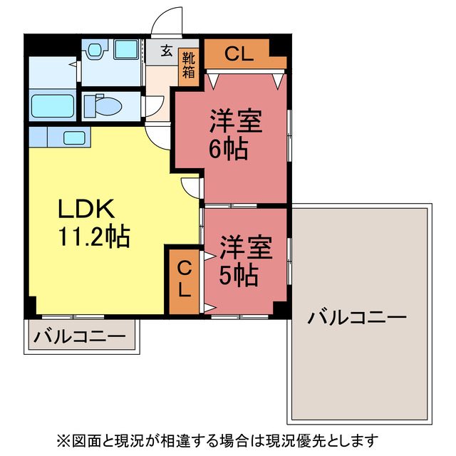 【ライフ21ＳＵＷＡの間取り】