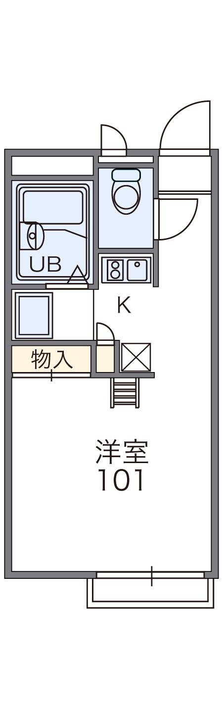 レオパレスＡｖｅｎｕｅ弐番館の間取り