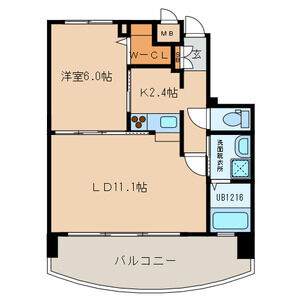 サンシャイン プリンセス 北九州の間取り