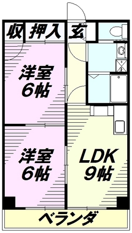 シンセカンドビルの間取り