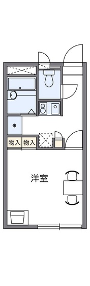 広島県広島市安佐南区大町東１（アパート）の賃貸物件の間取り